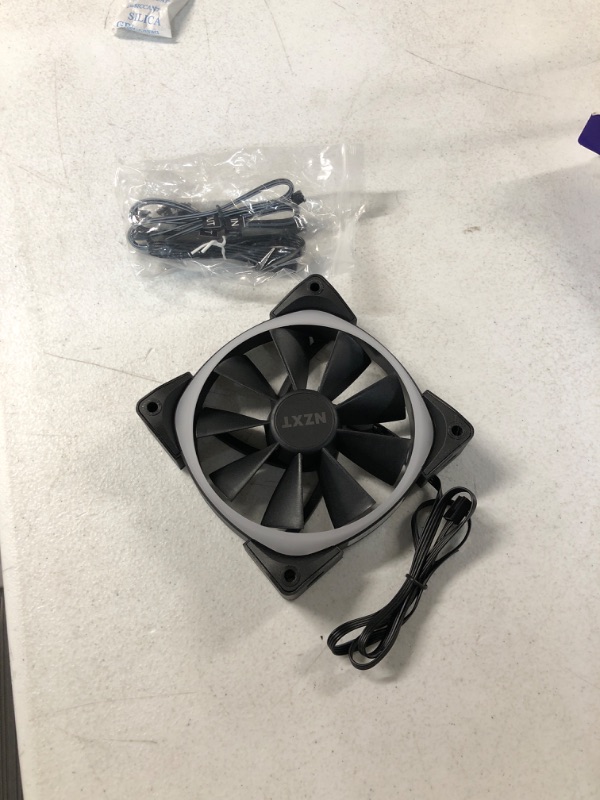 Photo 2 of NZXT F120 RGB Duo - 120mm Dual-Sided RGB Fan – Black