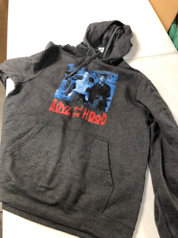 Photo 2 of Boyz n the Hood Red and Blue Pullover Hoodie