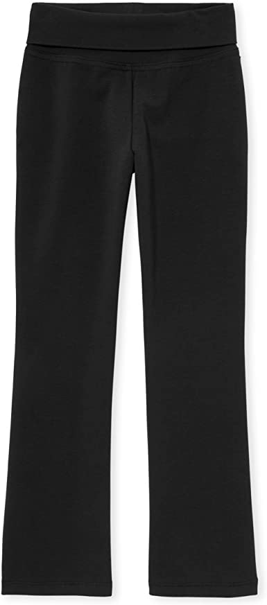 Photo 1 of The Children's Place Girls' Single Active Foldover Waist Pants (LARGE)