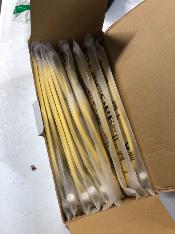 Photo 1 of ADC Proscope 665 Ultra Lightweight Adult Disposable Single Use Stethoscope, 32" Length, Yellow (Pack of 10) Yellow Pack of 10