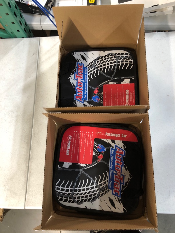 Photo 1 of Peerless 0155305 Auto-Trac Tire Traction Chain - Set of 2 Series 1500 - 155305 Chain
