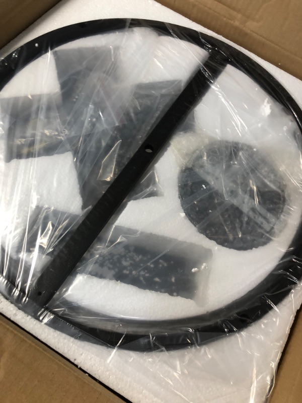 Photo 1 of FGSADI Industrial Semi Flush Mount Ceiling Light ,4 Light Rustic Metal Ceiling Light 