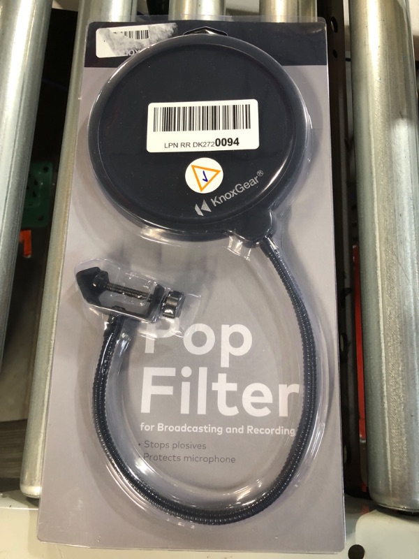 Photo 2 of *NEW* Knox Gear Pop Filter for Broadcasting and Recording Microphones