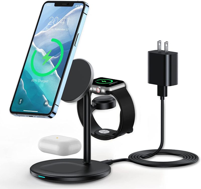 Photo 1 of *USED BUT LIKE NEW* NOT TESTED! ! 3 in 1 Wireless Charging Station