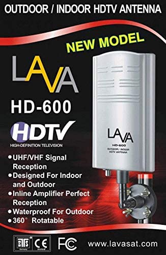 Photo 1 of *USED* LAVA Outdoor TV Antenna, Support 4K 1080P Digital HDTV VHF UHF Freeview with Amplifier Signal Booster