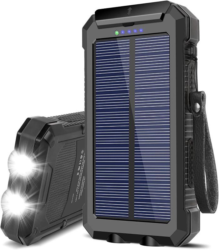 Photo 1 of *USED BUT LIKE NEW* SEE COMMENTS!! Solar Charger 30000mAH Portable Power Bank External Backup Battery