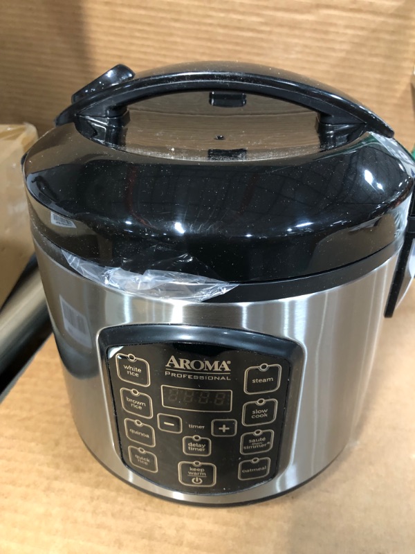 Photo 4 of *NEW* SE4 COMMENTS!! Aroma ARC-954SBD 8-Cup Digital Rice Cooker, Silver