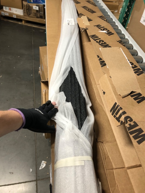 Photo 1 of Westin 72-01151 Molded Truck Bed Rail Caps Ribbed with Stake Holes fits 1999-2007 Silverado Sierra 1500 2500 (2007 Classic only)(6'6" bed)