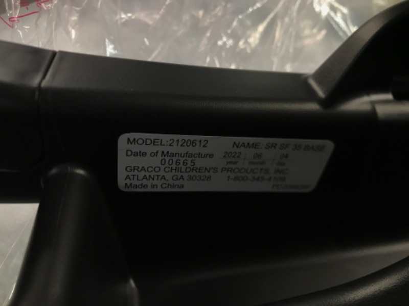 Photo 3 of BRAND NEW*Graco® SnugRide® SnugFit 35 Infant Car Seat Base, Black