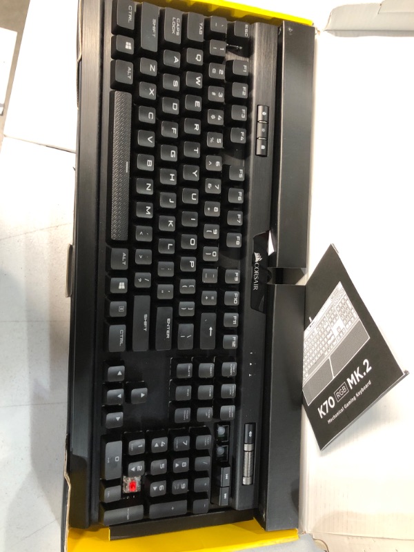 Photo 2 of Corsair K70 RGB MK.2 Mechanical Gaming Keyboard