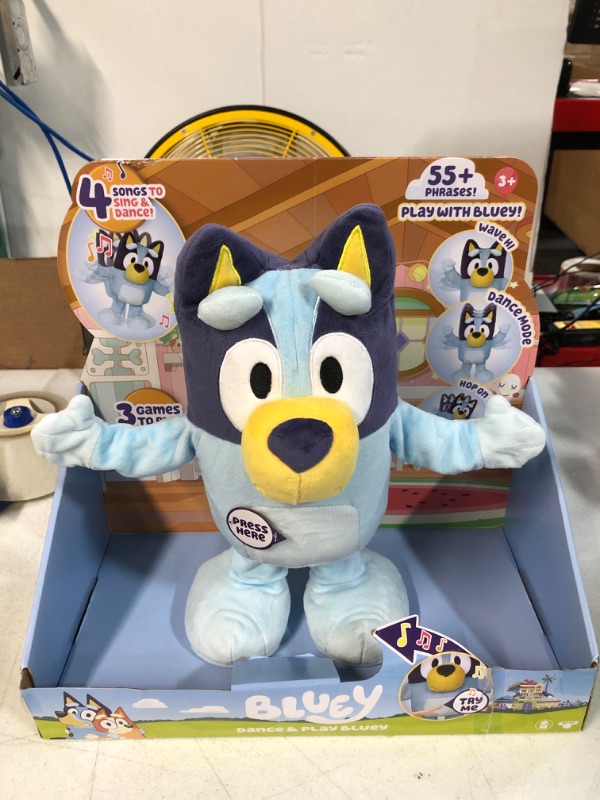 Photo 2 of Bluey Dance and Play 14" Animated Plush