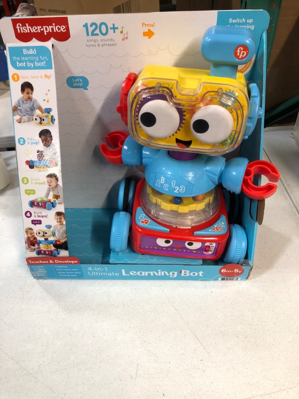 Photo 2 of Fisher-Price 4-in-1 Robot Toy