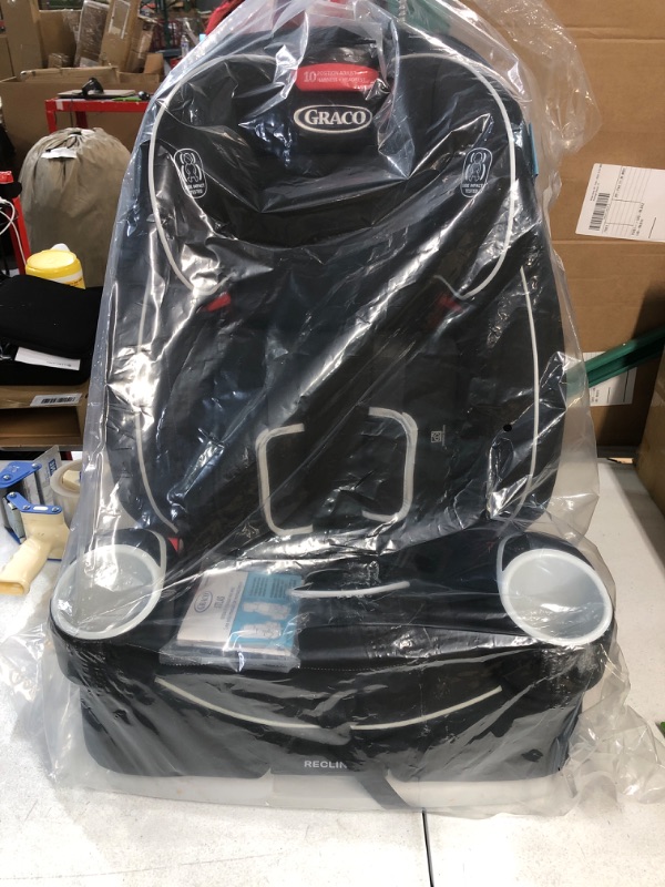 Photo 2 of Graco Atlas 65 2 in 1 Harness Booster Seat | Glacier , 19x22x25 Inch 