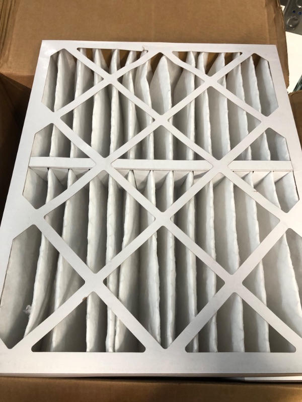 Photo 3 of -ONLY CONTAINS 5-Aerostar 16x20x4 MERV 11 Pleated Air Filter, AC Furnace Air Filter, 6 Pack (Actual Size: 15 1/2"x19 1/2"x3 3/4") 16x20x4 Filter