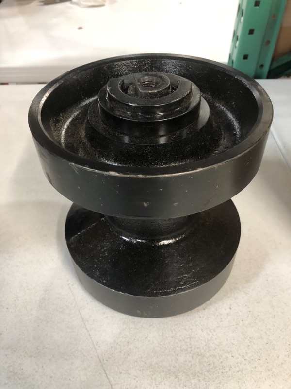 Photo 2 of -SMALL SIGNS OF USE(SEE PICTURES)-TL130 Track Roller Bottom Roller for Takeuchi TL130 TL230 TL8 TL126 TL26-2 Skid Steer Loader, Fits Gehl CTL65 CTL60, Fits Mustang MTL16, Replace# 08801-30000, 180775