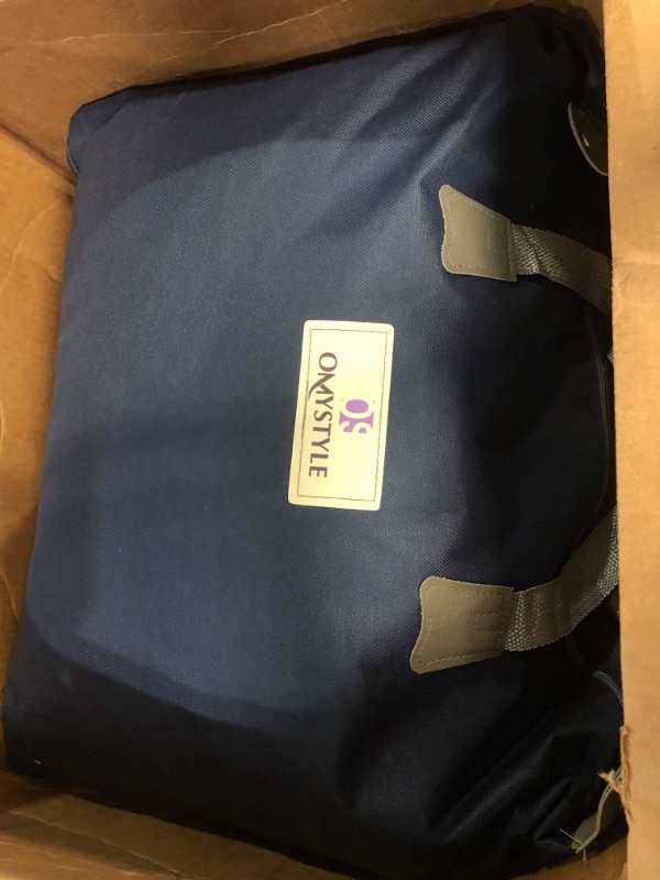 Photo 3 of -USED-Double-Sided Weighted Blanket King Size 30lbs(88''x104'', All Season Use) - Carry Bag Included King | 88''x104'' - 30LBS Grey