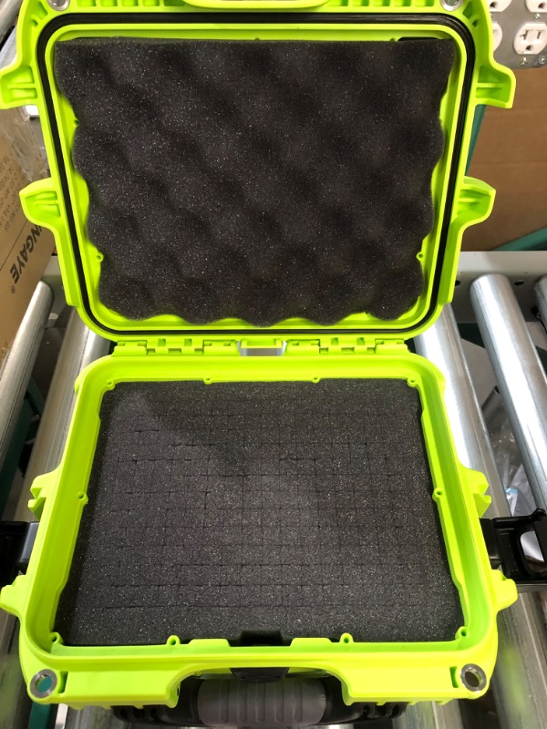 Photo 2 of Nanuk 905-1002 Hard Plastic Waterproof Case with cubed foam insert,  L14.3" x W11.1" x H4.7"