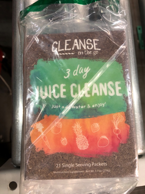 Photo 2 of 3 Day Juice Cleanse - Just Add Water & Enjoy - 21 Single Serving Powder Packets 3 Day Cleanse