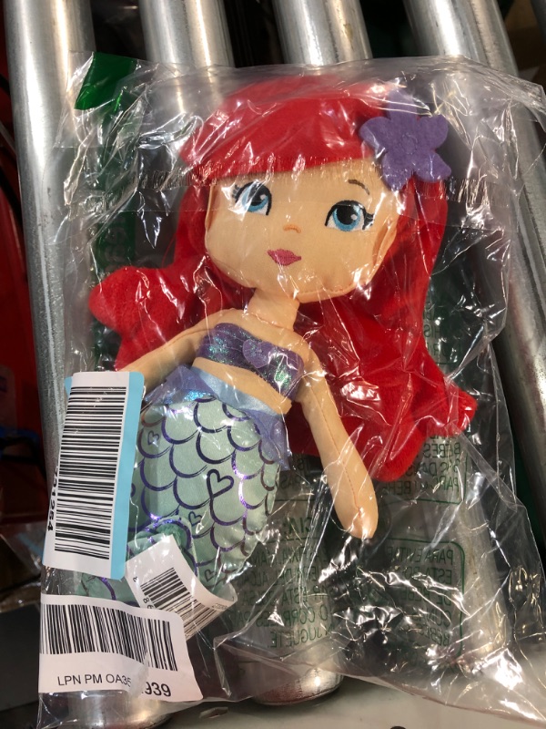 Photo 2 of Disney Princess So Sweet Princess Ariel, 13.5-Inch Plush with Red Hair, The Little Mermaid, by Just Play