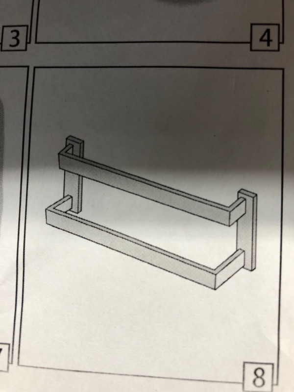 Photo 1 of [USED] Double Bar Shelf Rack 