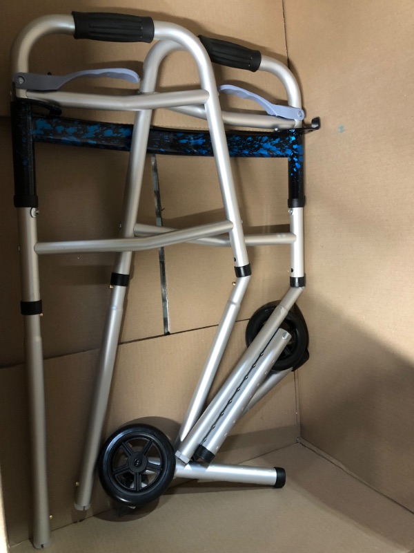 Photo 3 of [USED] Carex Sturdy Uplift Adult Medical Steel Walker