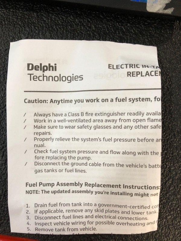 Photo 3 of *ALMOST NEW CONDITION* Delphi FG1163 Fuel Module