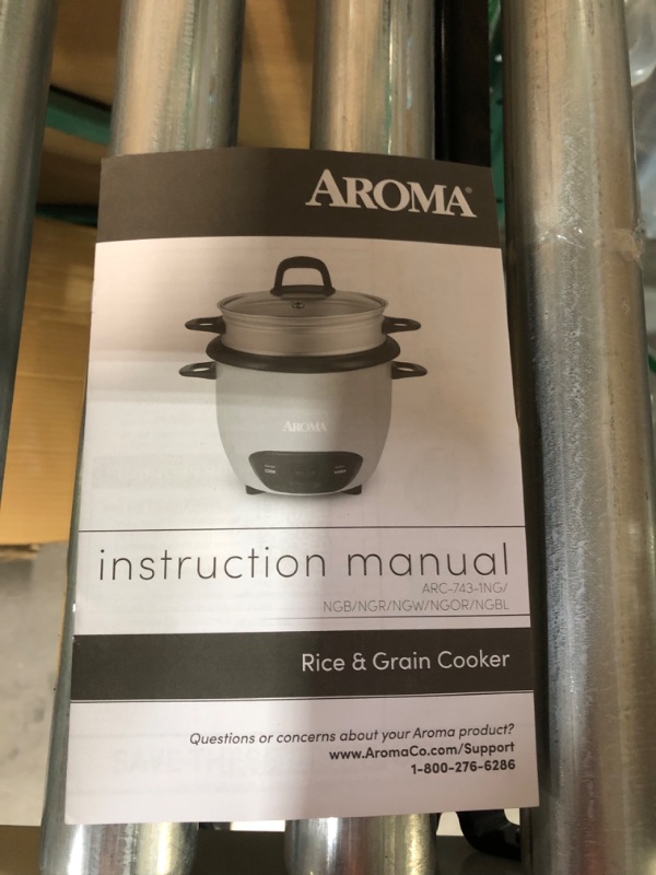 Photo 3 of [USED] Aroma Housewares 6-Cup Rice Cooker