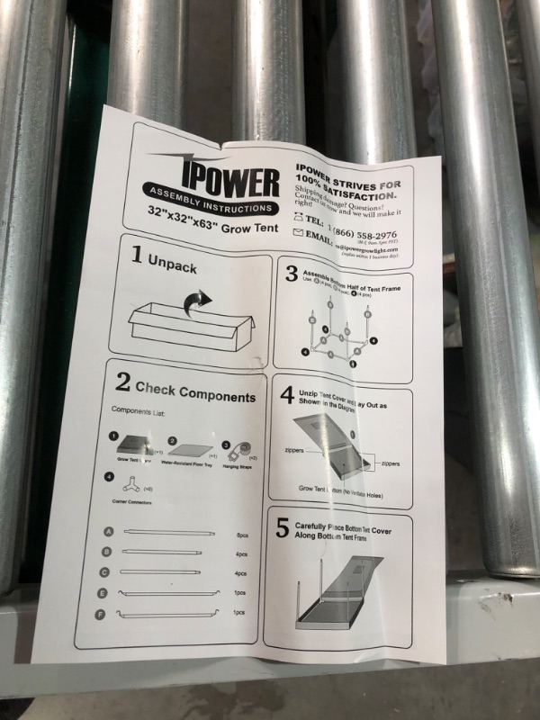 Photo 4 of [USED] iPower  Mylar Hydroponic Grow Tent 