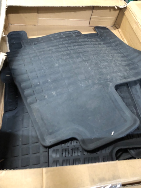 Photo 2 of OEDRO Floor Mats Compatible for 2018-2023 Honda Odyssey, Unique Black TPE All-Weather Guard Floor Liners