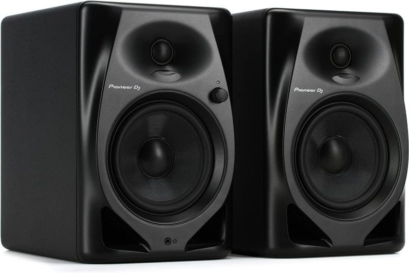 Photo 1 of Pioneer DJ DM-50D 5-inch Active Monitor Speaker - Black & Gator Frameworks 