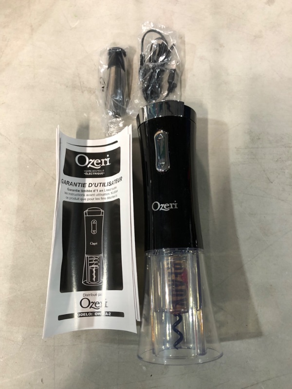 Photo 3 of *used-see notes!*Ozeri Nouveaux II Electric Wine Opener 