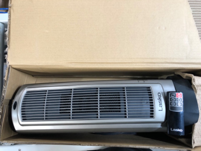 Photo 2 of Lasko 1500W Digital Ceramic Space Heater with Remote