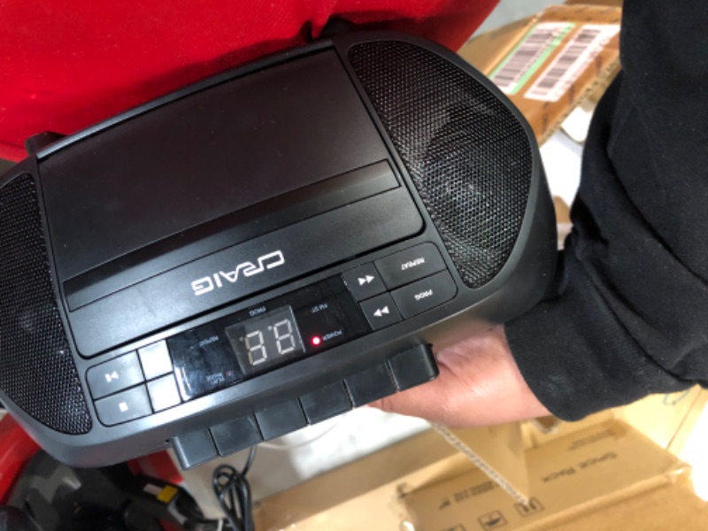 Photo 1 of Craig CD6951 Portable Top-Loading CD Boombox 