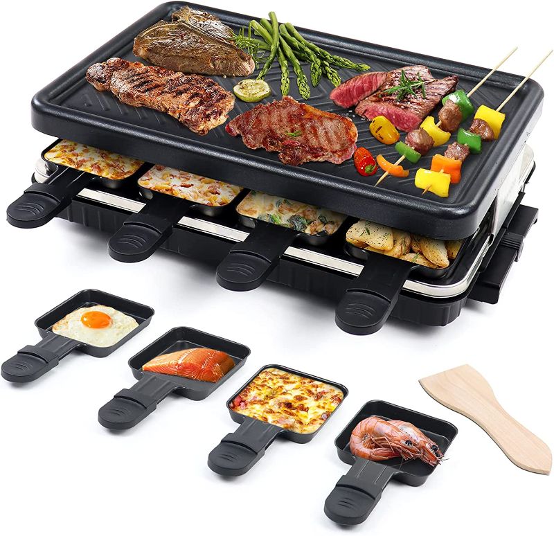 Photo 1 of Fajiabao Electric Raclette Table Grill Indoor
turns on 