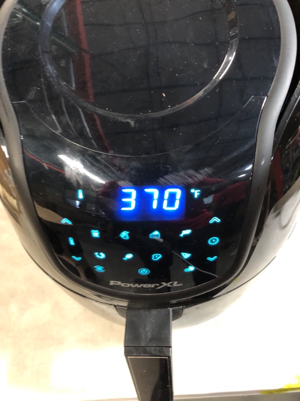 Photo 3 of *NONFUNCTIONAL* PowerXL 5 Qt Vortex Classic 6 in 1 Air Fryer Broil Bake Roast Dehydrate Reheat
