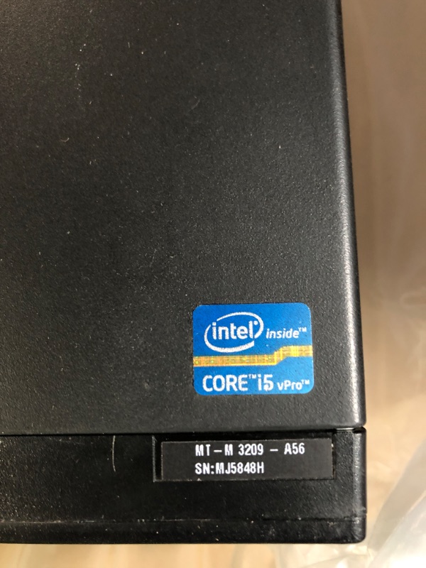 Photo 3 of Lenovo ThinkCentre M92p High Performance Small Factor Form Business Desktop Computer, Intel Core i5-3470 3.2GHz, 8GB DDR3 business computer budle mouse and keyboard included.