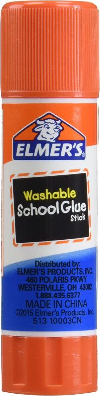 Photo 1 of Elmer's Disappearing Purple School Glue Sticks, 0.21 Ounce Each, Pack of 4