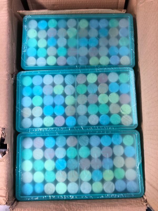 Photo 2 of 50ct Sidewalk Chalk Set with Teal Box - Mondo Llamax3