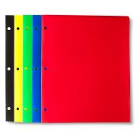 Photo 1 of 24CT 5pk 2 Pocket Plastic Folders 