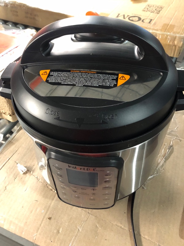 Photo 7 of **Damaged** Instant Pot Duo Plus 9-in-1 Electric Pressure Cooker, 8 Quart, 15 One-Touch Programs