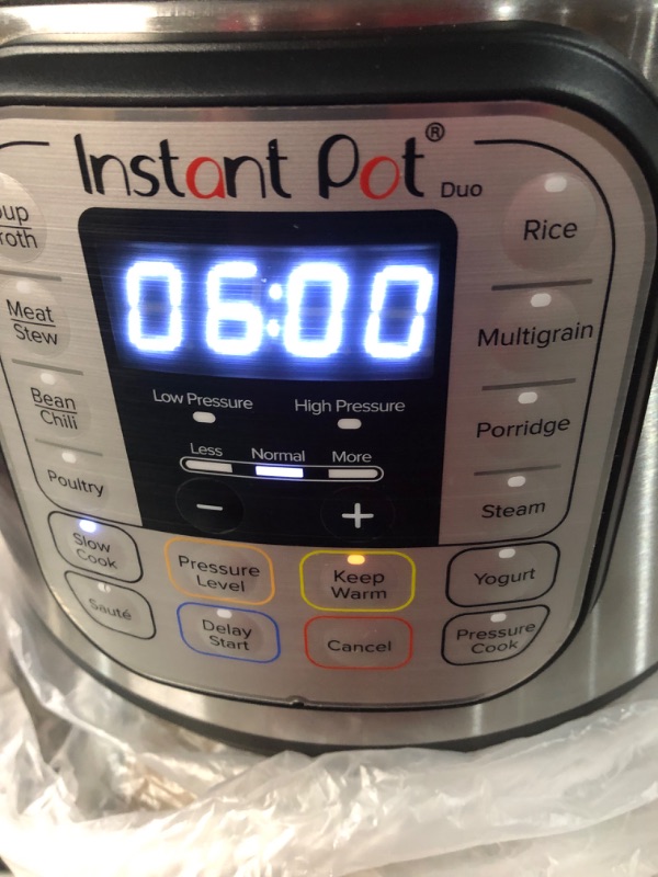 Photo 5 of **USED** Instant Pot Duo 7-in-1 Electric Pressure Cooker, Stainless Steel, 6 Quart