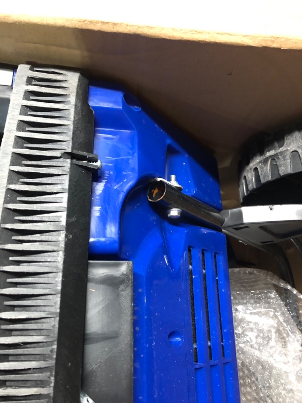 Photo 1 of *Used* Snow Joe SJ627E 22" Electric Snow Thrower with Dual LED Lights - 15-Amp - Black/Blue