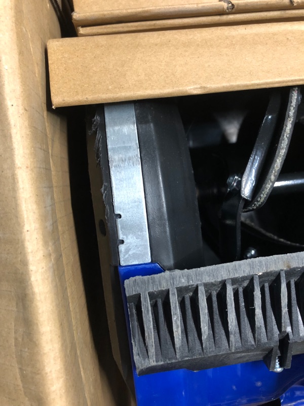 Photo 1 of *Used* Snow Joe SJ627E 22" Electric Snow Thrower with Dual LED Lights - 15-Amp - Black/Blue