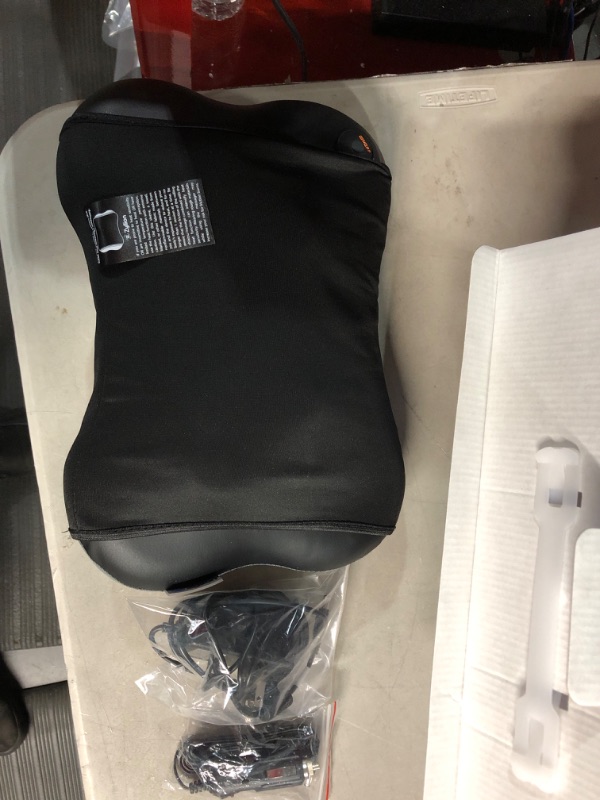 Photo 2 of USED Zyllion Shiatsu Back and Neck Massager Pillow with Heat and Wired Connection