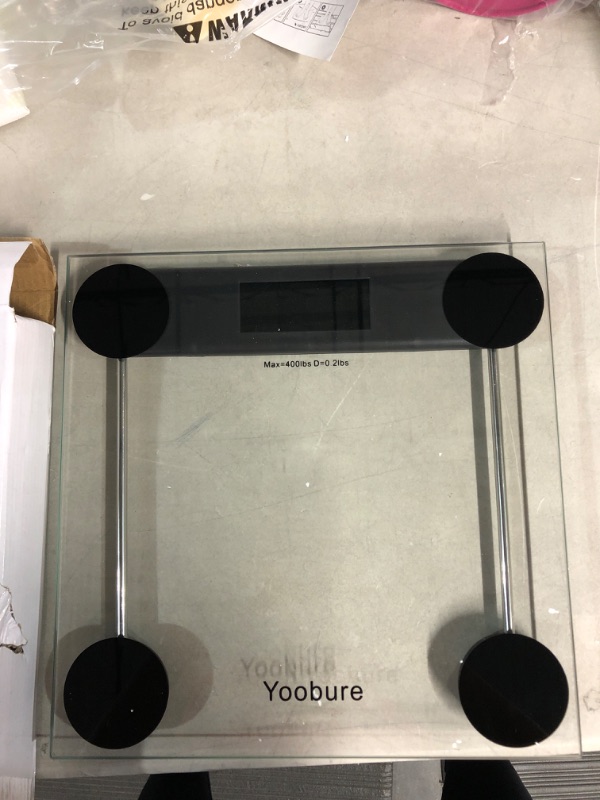 Photo 2 of PREVIOUSLY OPENED*30.00Yoobure personal home scale up to 400lbs