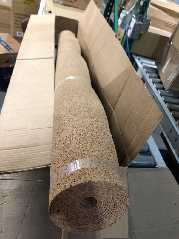 Photo 2 of Flipside Cork Roll, 4' x 8', 6mm Thick, FLP38006 Natural Brown