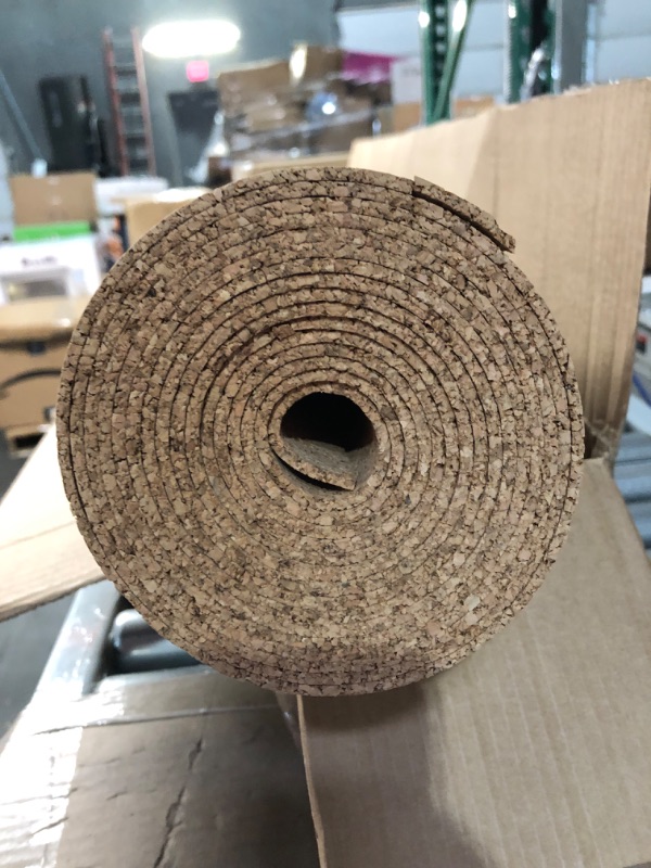 Photo 3 of Flipside Cork Roll, 4' x 8', 6mm Thick, FLP38006 Natural Brown