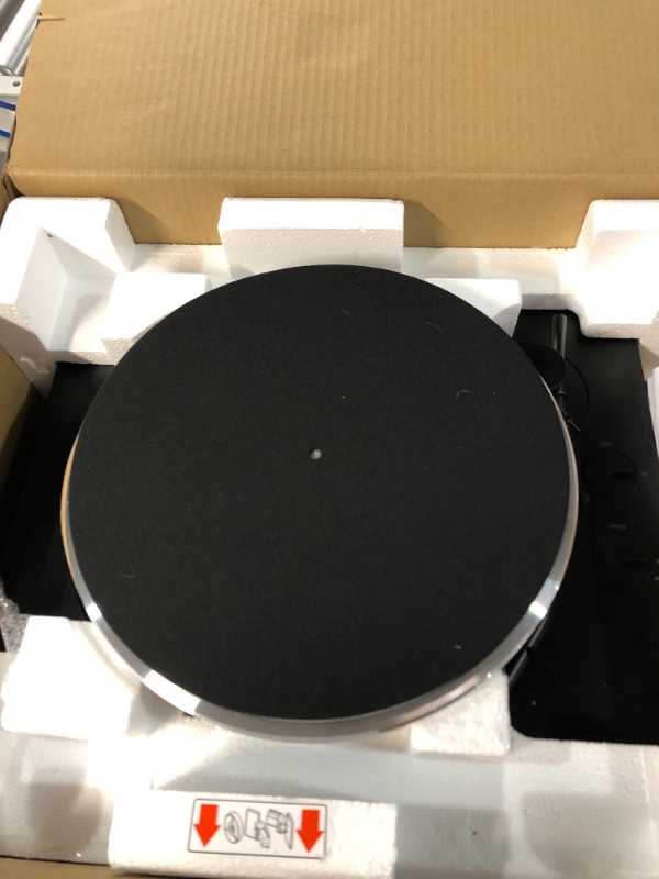 Photo 1 of Sony PS-LX310BT Belt Drive Turntable: Fully Automatic Wireless Vinyl Record Player with Bluetooth and USB Output Black 14.5 x 17 x 4.3 inches