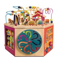 Photo 1 of B. toys Wooden Activity Cube