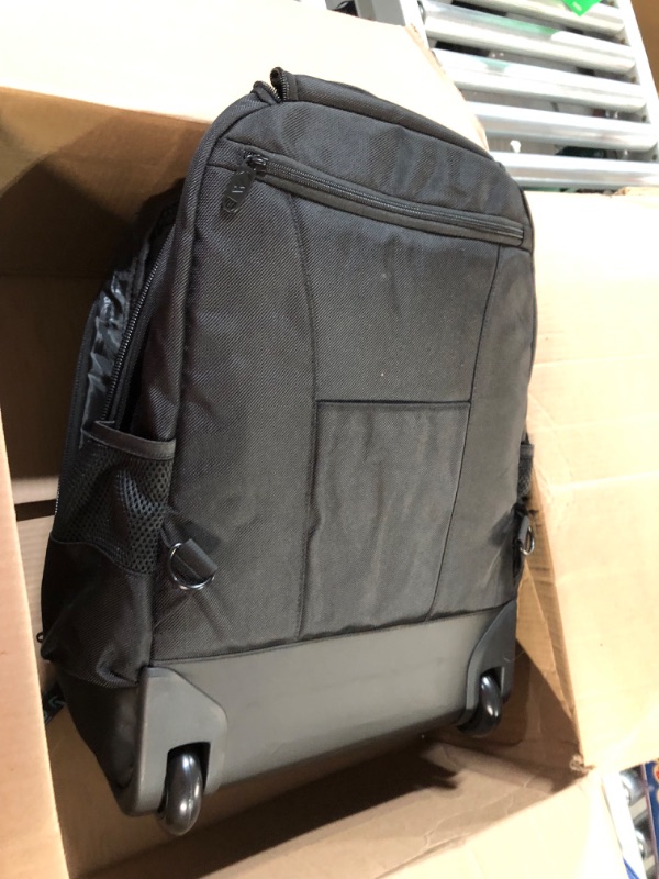 Photo 1 of Rolling Backpack, MATEIN 17 inch Water Resistant Wheeled Laptop Backpack - see notes